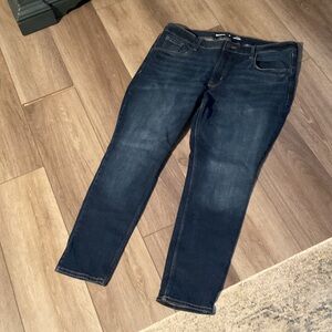 Old Navy Indigo Rockstar Super Skinny Jeans 16 short